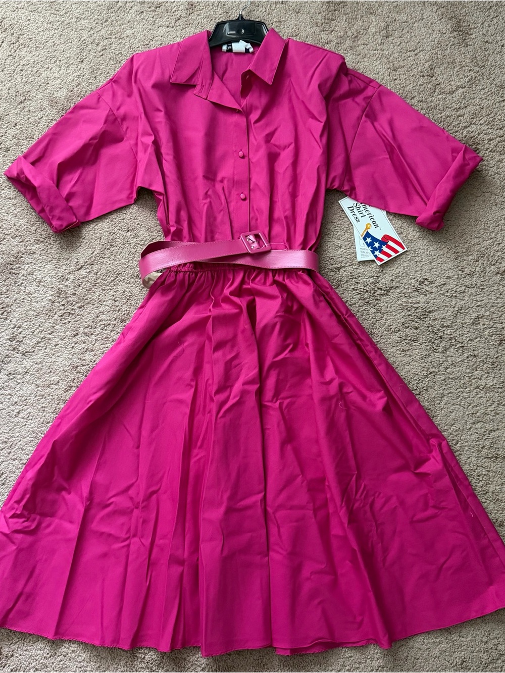 Vintage NWT The American Shirt Dress Women’s Midi Dress 18W